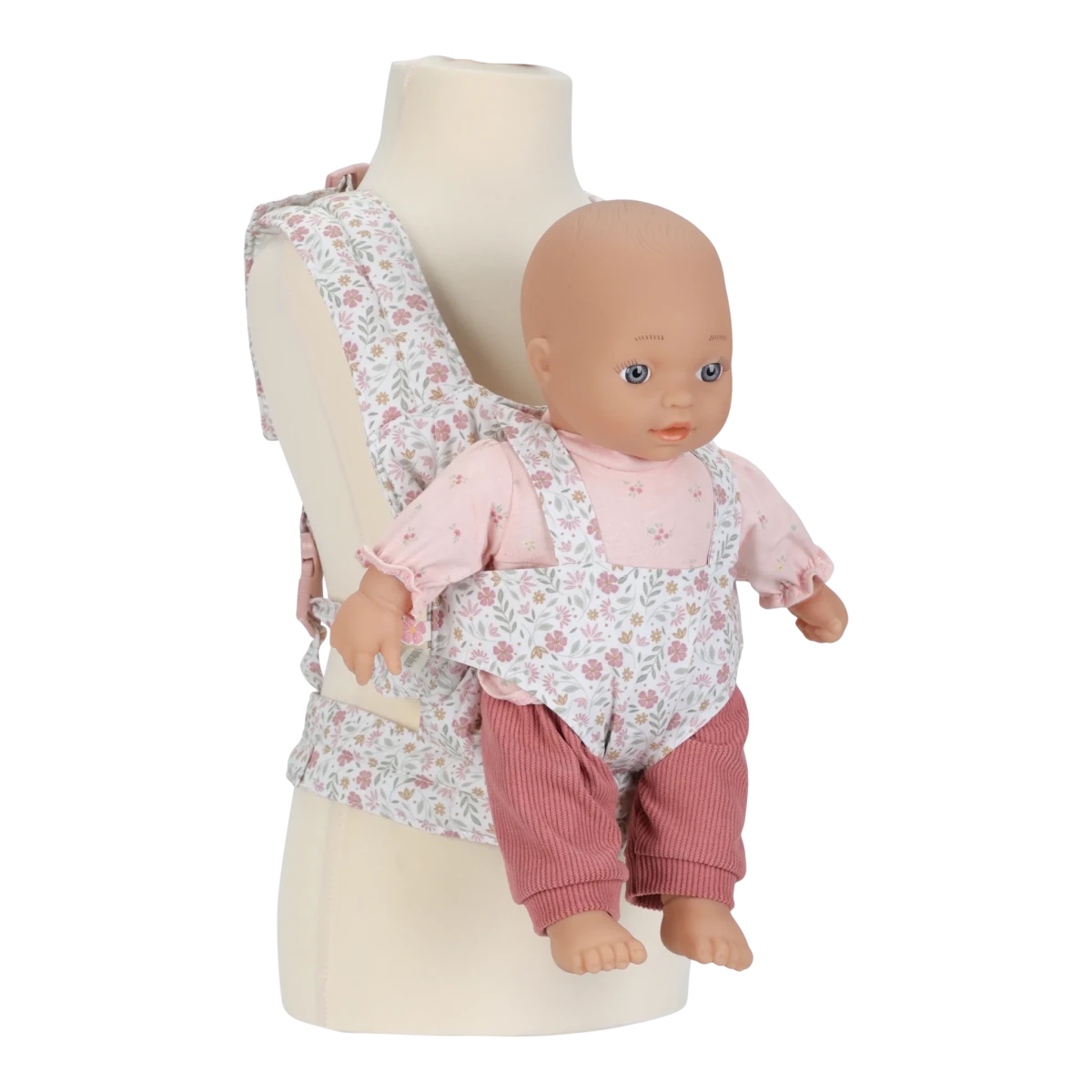 Baby Doll Carrier Soft Flowers – for children, available at Learning Bugs UK