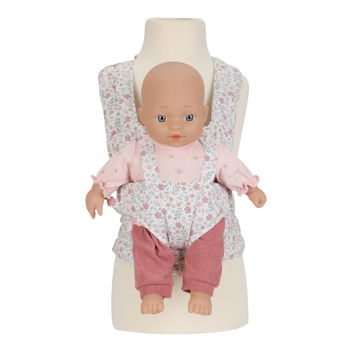 Baby Doll Carrier Soft Flowers – for children, available at Learning Bugs UK