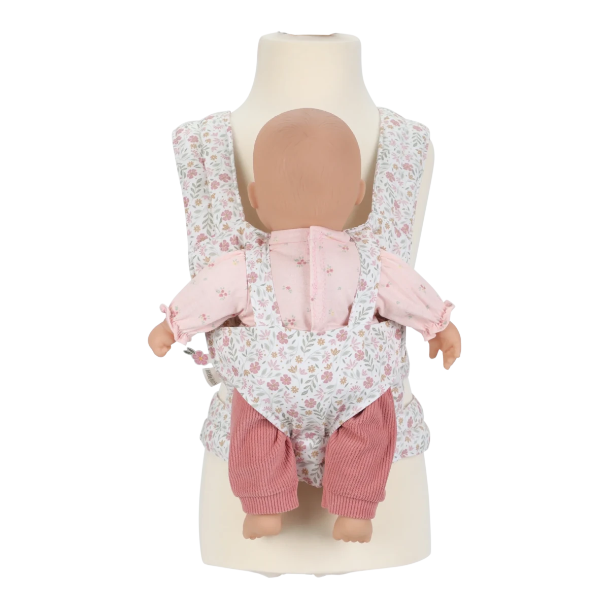 Baby Doll Carrier Soft Flowers – for children, available at Learning Bugs UK