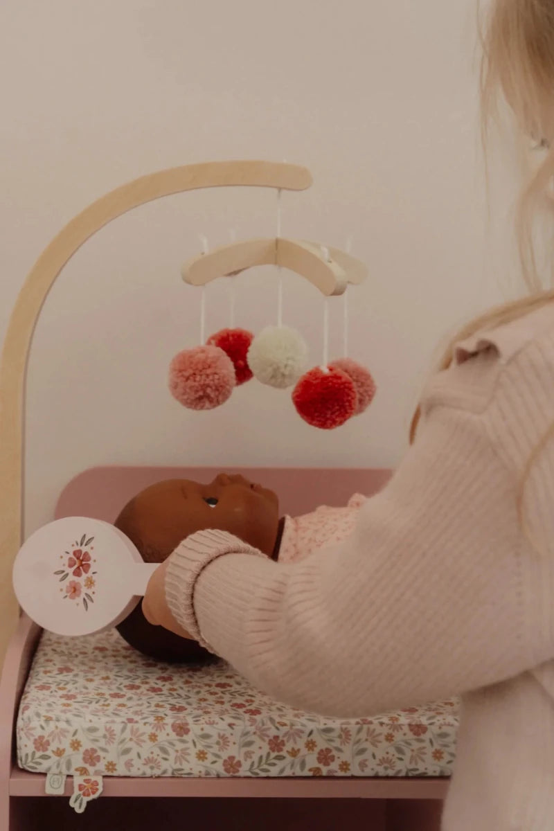 Wooden Doll Changing Table FSC – for children, available at Learning Bugs UK
