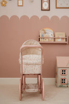 Buy Little Dutch Metal Doll Pram - White | for kids by Learning Bugs UK