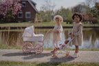 Buy Little Dutch Metal Doll Pram - White | for kids by Learning Bugs UK