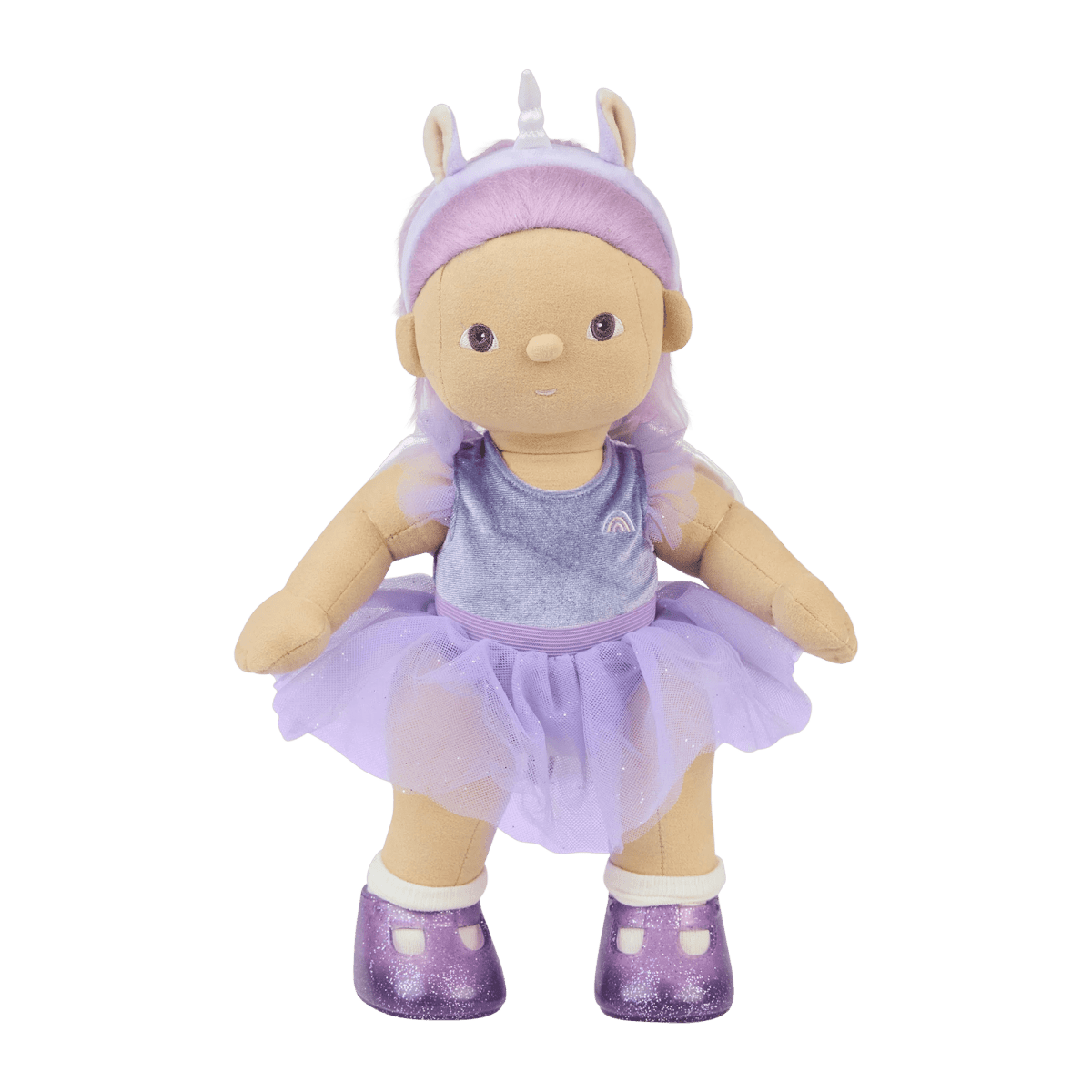 Playtime Bundle - Dinkum Doll Violet + Sollie Stroller Rainbow – for children, available at Learning Bugs UK