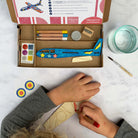 Buy Plane Craft Kit Activity Box | Art and Craft Box for kids by Learning Bugs UK