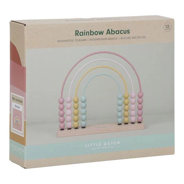 Little Dutch Rainbow Abacus FSC - Fairy Garden