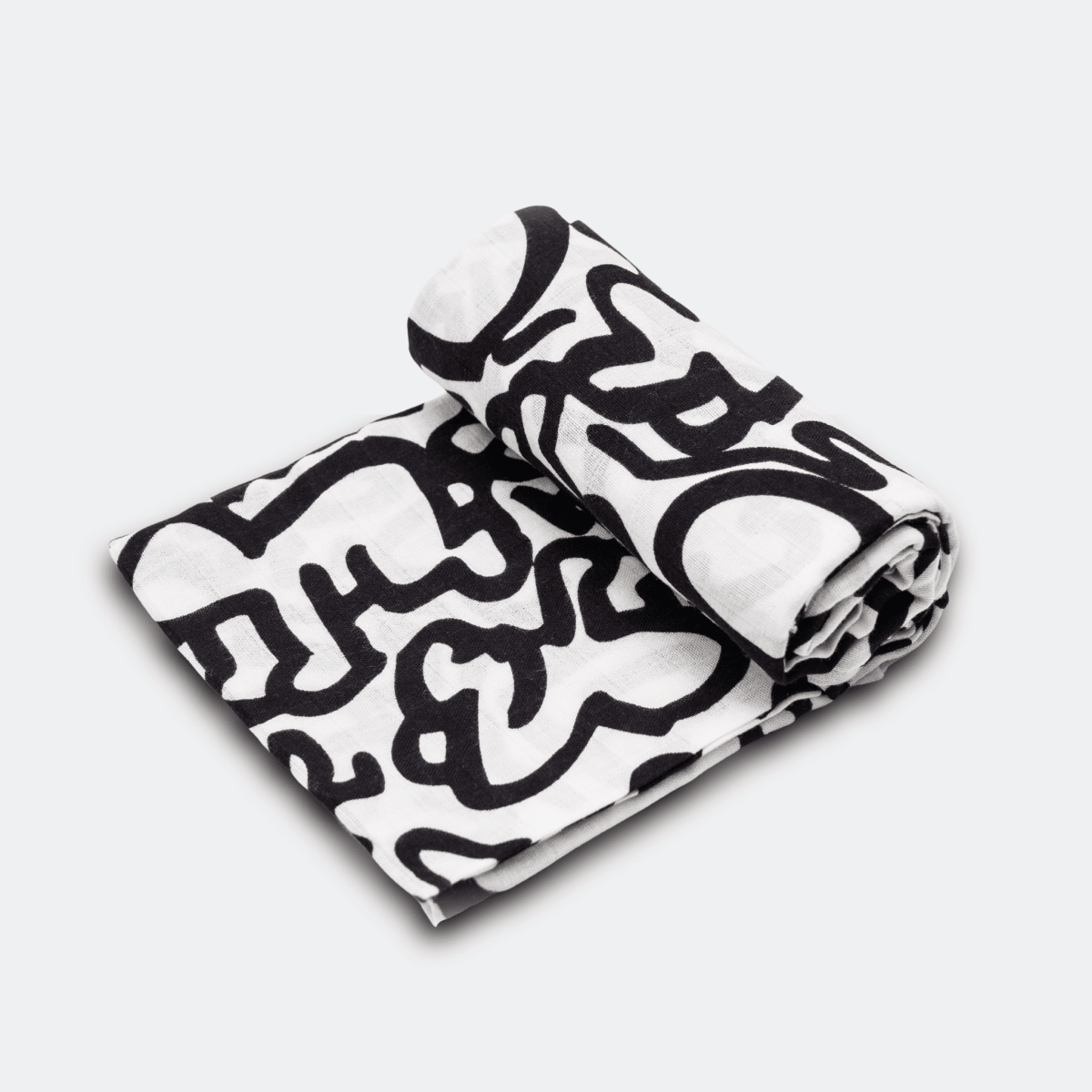 ETTA LOVES x KEITH HARING 'Baby' XL Muslin – Muslin squares for children, available at Learning Bugs UK