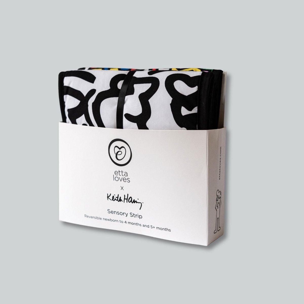 ETTA LOVES x KEITH HARING Sensory Strip - reversible – Sensory Strip for children, available at Learning Bugs UK