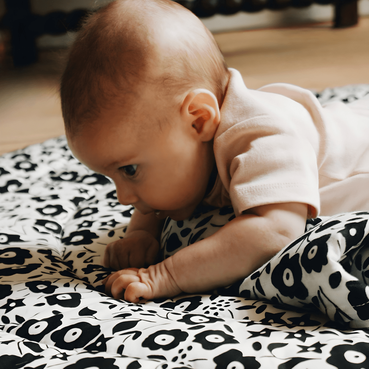 ETTA LOVES x LIBERTY – Reversible Sensory Playmat – Playmat for children, available at Learning Bugs UK