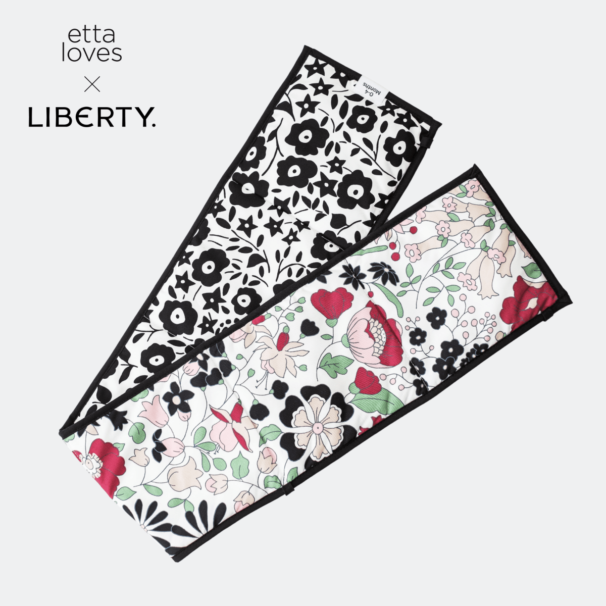 ETTA LOVES x LIBERTY – Reversible Sensory Strip – Sensory Strip for children, available at Learning Bugs UK