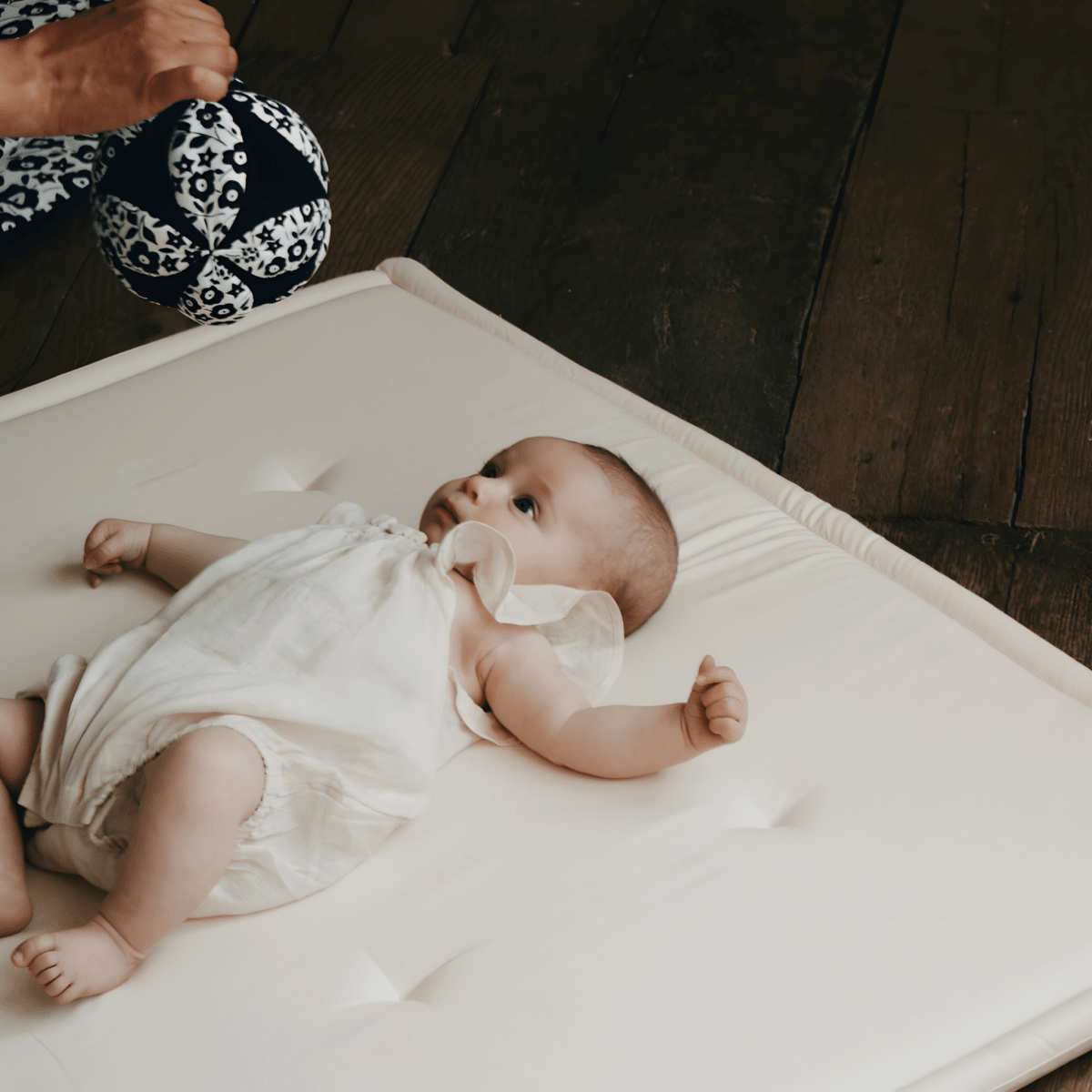 ETTA LOVES x LIBERTY – Sensory Grasp Ball – Grasp Ball for children, available at Learning Bugs UK