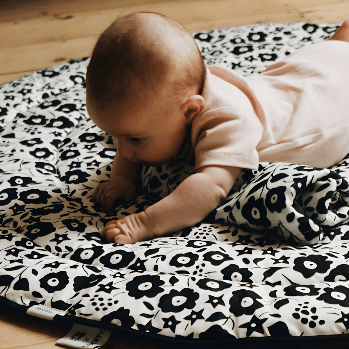 ETTA LOVES x LIBERTY – Reversible Sensory Playmat – Playmat for children, available at Learning Bugs UK