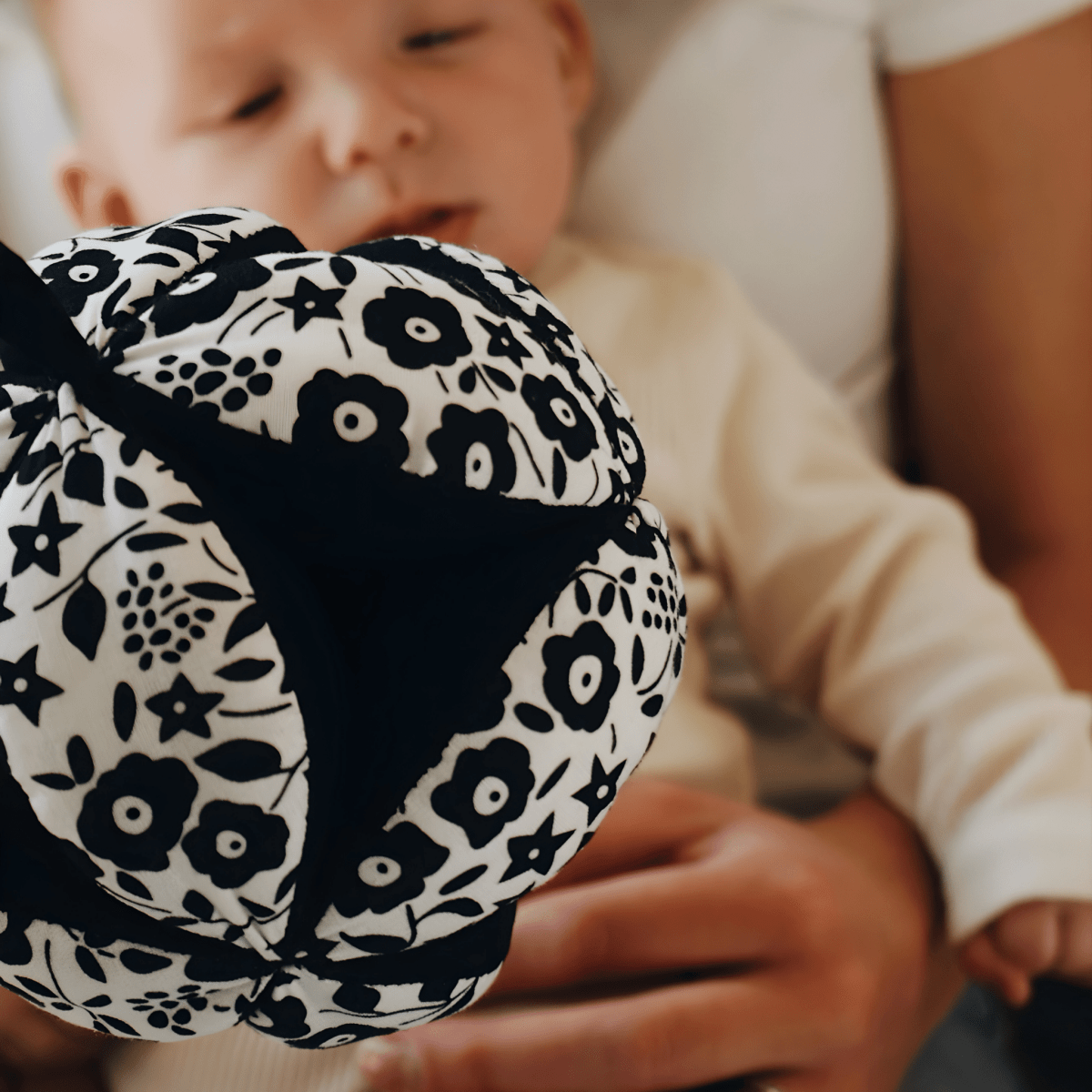 ETTA LOVES x LIBERTY – Sensory Grasp Ball – Grasp Ball for children, available at Learning Bugs UK