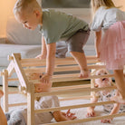 Ette Tete MOPITRI Modifiable Pikler Climbing Triangle with 1 Ramp – for children, available at Learning Bugs UK