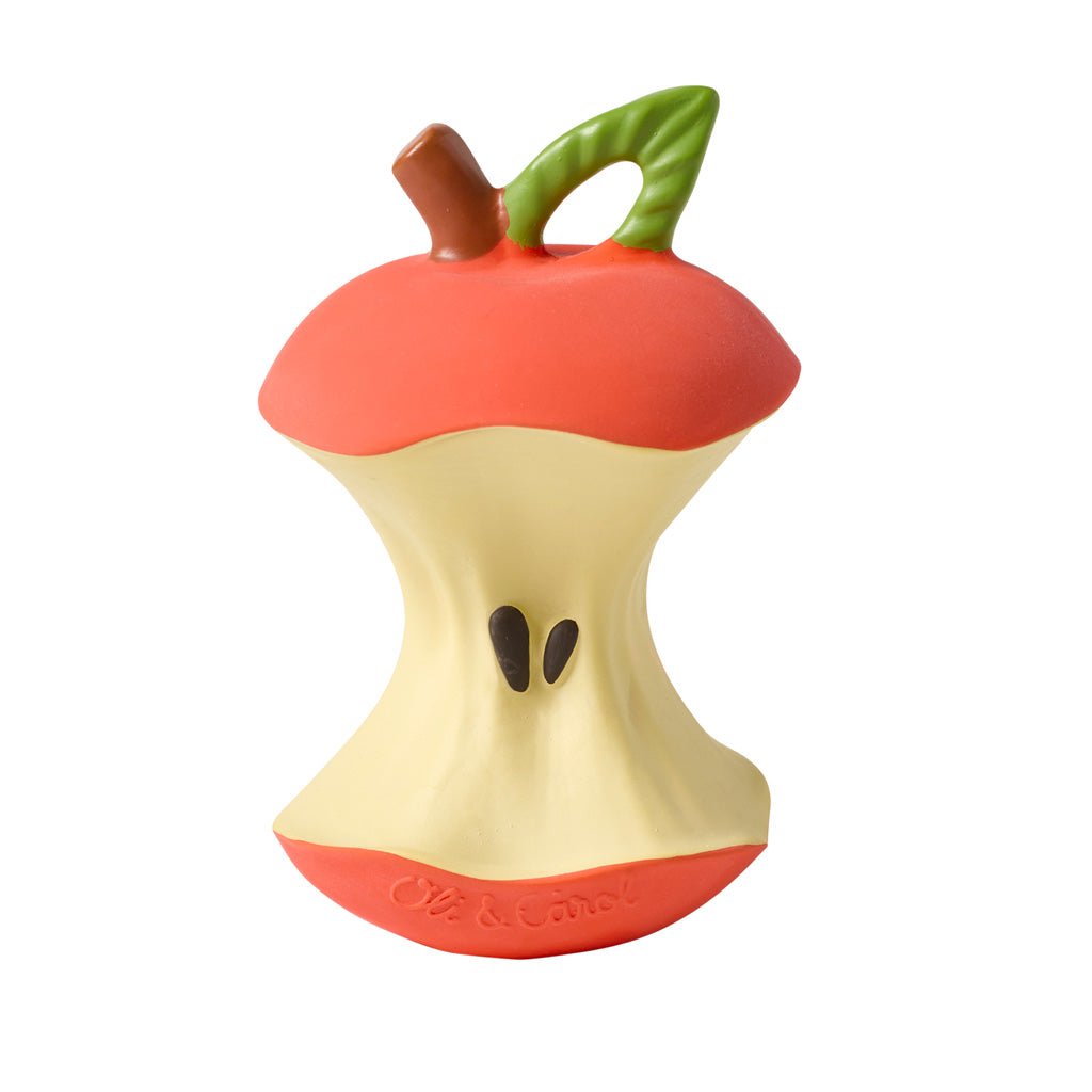 Oli & Carol Pepa the Apple Teether – Baby Teethers for children, available at Learning Bugs UK