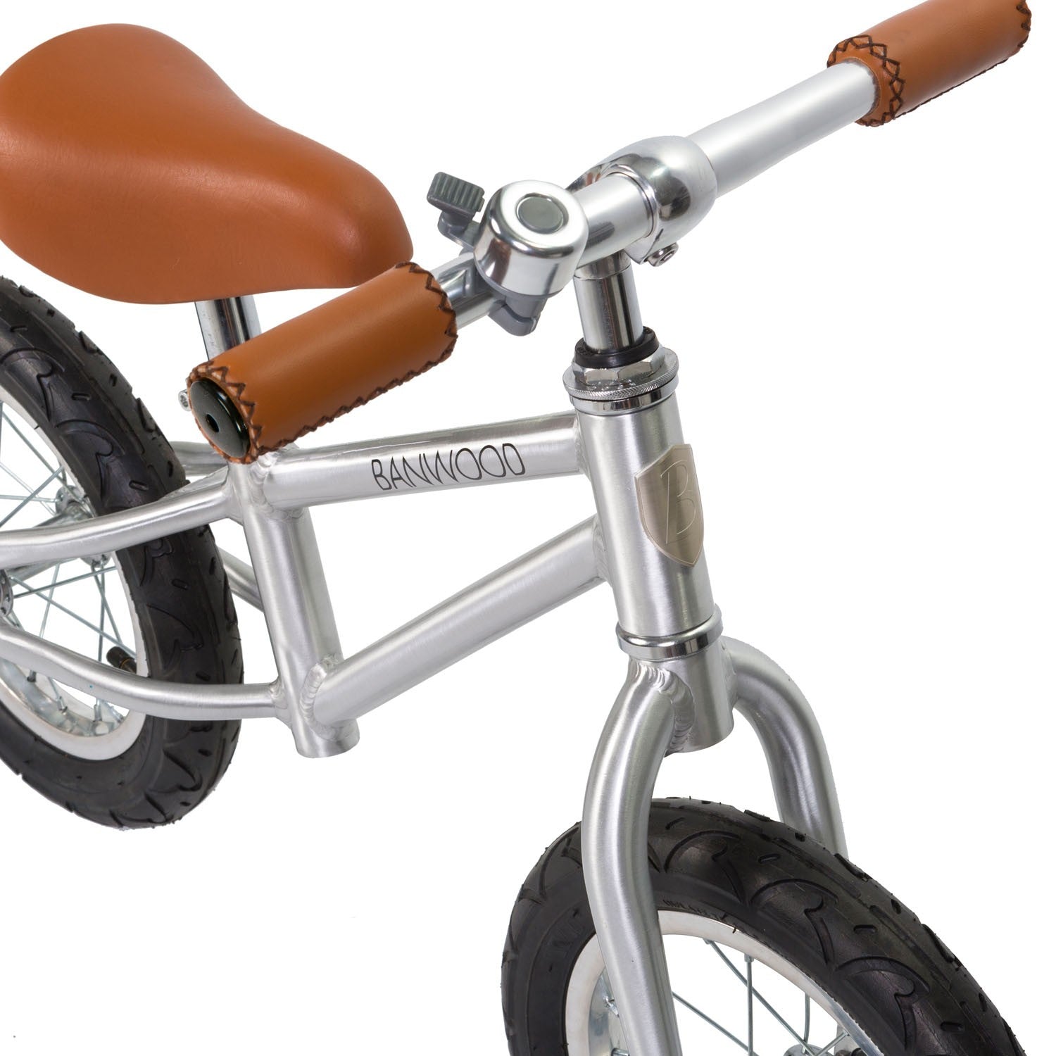 Banwood Balance Bike – Kids First Bike 12” (Chrome)