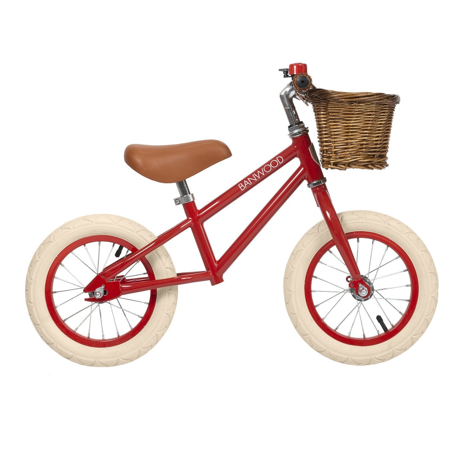 Buy Banwood Balance Bike – Kids First Bike 12” (Red) | FIRST GO for kids by Learning Bugs UK
