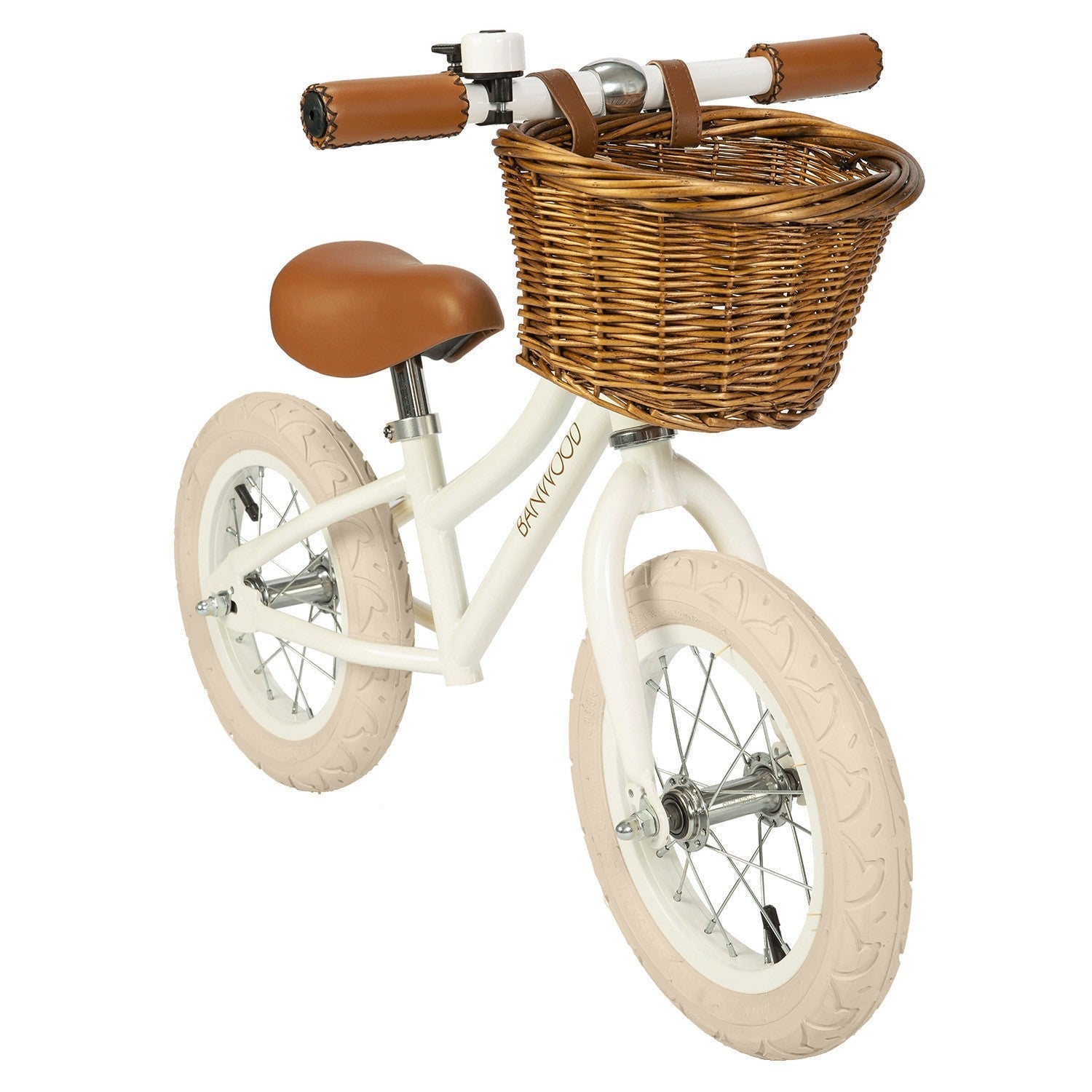 Banwood Balance Bike – Kids First Bike 12” (White)