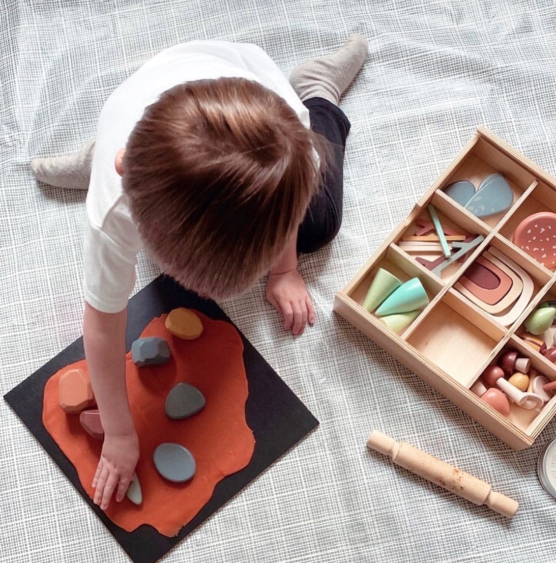Buy My Forest Floor | Wooden open ended play set for kids by Learning Bugs UK