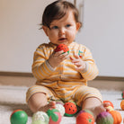 Oli & Carol Baby Sensory Ball Fruit Salad – Baby Sensory Toys for children, available at Learning Bugs UK