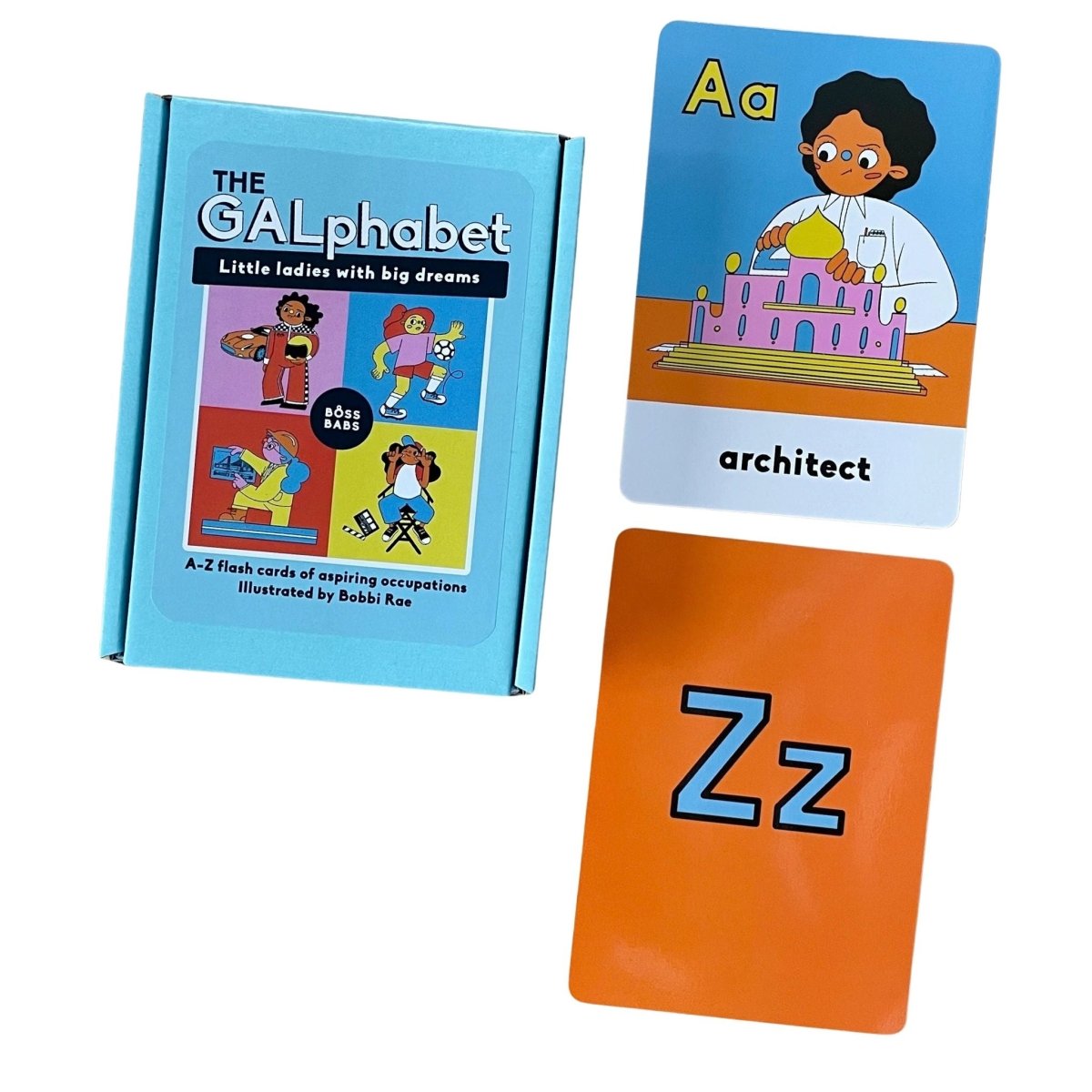 Boss Babs The GALphabet - Flash Cards