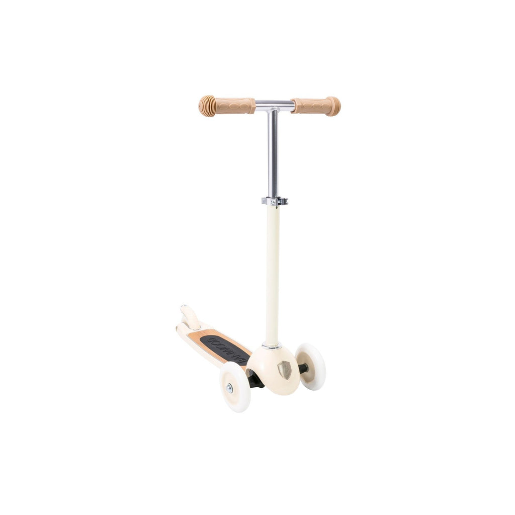 Banwood Scooter – Stylish 3-Wheel Kids Scooter (Cream)
