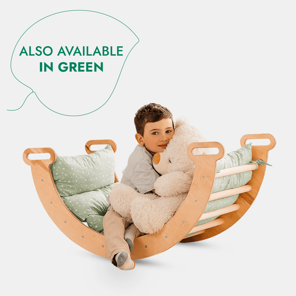 Goodevas 5 in 1 Montessori Climbing Frame – 5in1 Playsets for children, available at Learning Bugs UK