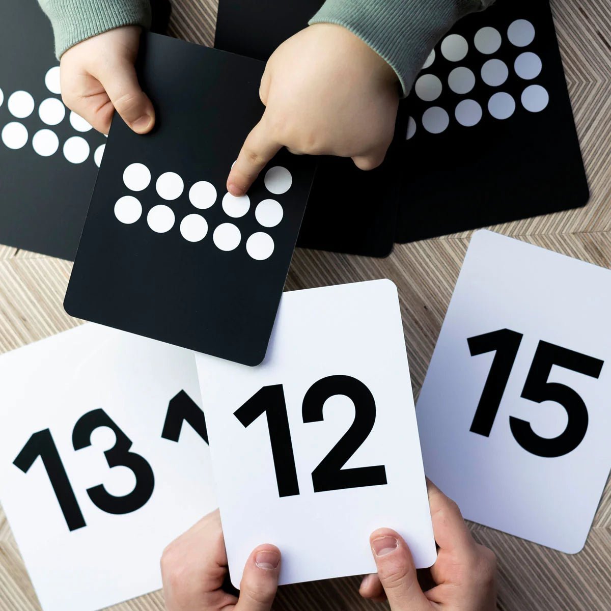 Buy Happy Little Doers Learn Numbers Flashcards - Extension Pack | for kids by Learning Bugs UK