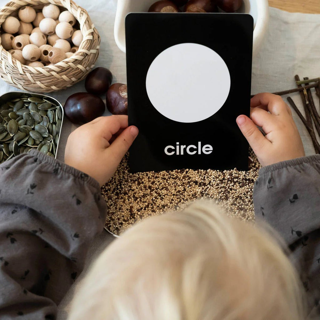 Buy Happy Little Doers Learn Shapes Flashcards | for kids by Learning Bugs UK