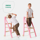 Goodevas Montessori Helper Tower – Pink – Learning Towers for children, available at Learning Bugs UK
