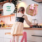 Goodevas Montessori Helper Tower – Pink – Learning Towers for children, available at Learning Bugs UK