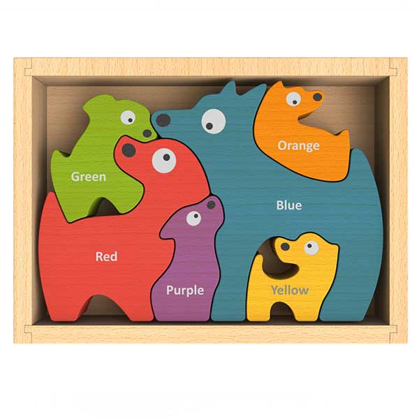 Begin Again Dog Family Puzzle by Begin Again - Learning Bugs UK