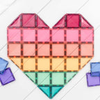 Connetix Tiles - 202 Pastel Mega Pack by Connetix - Learning Bugs UK