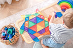Connetix Rainbow Shape Expansion Pack (36 pc) by Connetix - Learning Bugs UK
