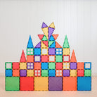 Connetix Tiles - 60 Piece Rainbow Starter Pack by Connetix - Learning Bugs UK