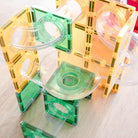 Connetix Tiles - 66 Piece Rainbow Ball Run Expansion Pack by Connetix - Learning Bugs UK