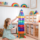 Connetix Tiles - 102 Piece Rainbow Creative Pack by Connetix - Learning Bugs UK
