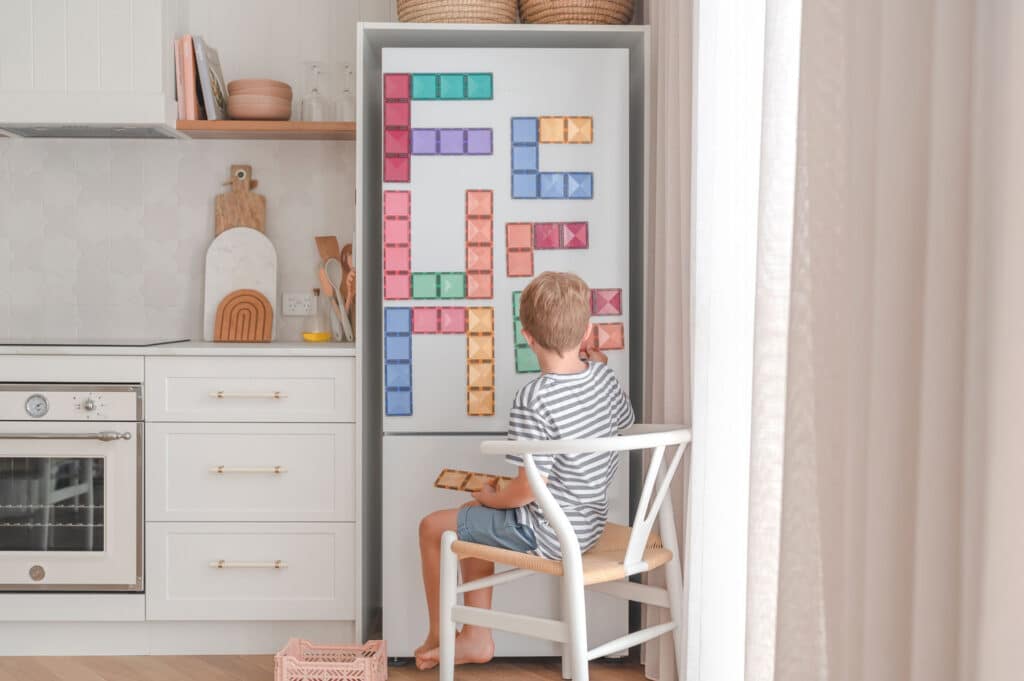 Connetix Tiles - 24 Piece Pastel Rectangle Pack by Connetix - Learning Bugs UK
