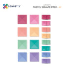 Connetix Tiles - 40 Piece Pastel Square Pack by Connetix - Learning Bugs UK