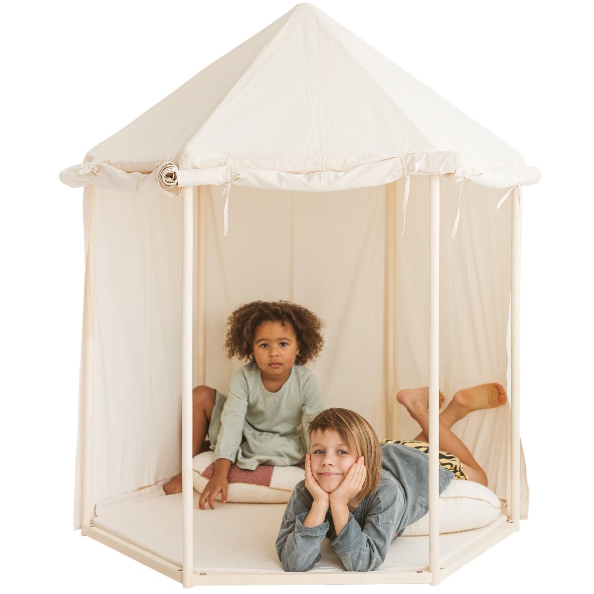 MINICAMP Indoor Playhouse Tent in Pavilion Shape – Playhouses for children, available at Learning Bugs UK