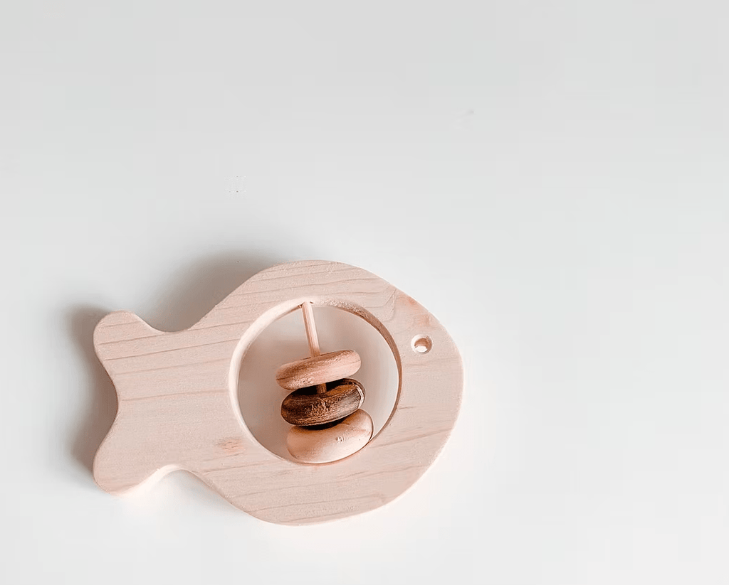 Buy Wooden Baby Rattles - Animals | for kids by Learning Bugs UK