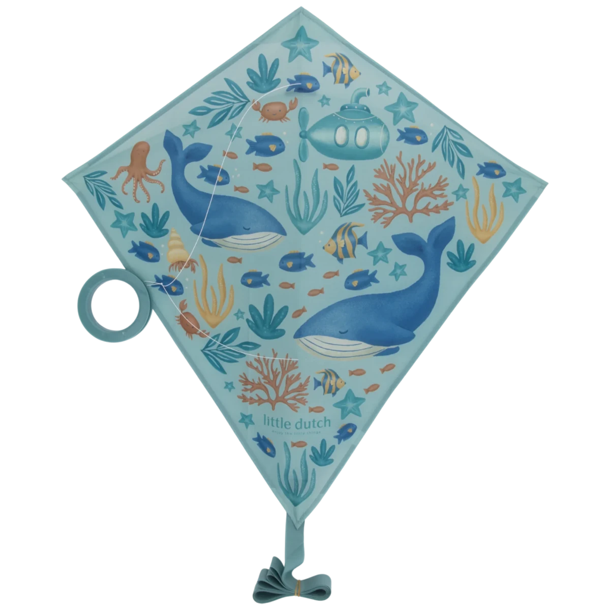Little Dutch Diamond Kites - Pink / Blue – Kite for children, available at Learning Bugs UK