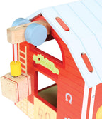 Buy Le Toy Van Wooden Red Barn – Classic Farm Playset | for kids by Learning Bugs UK