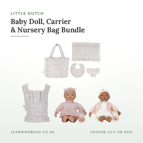 Little Dutch Baby Doll Bundle | Doll, Carrier & Nursery Bag