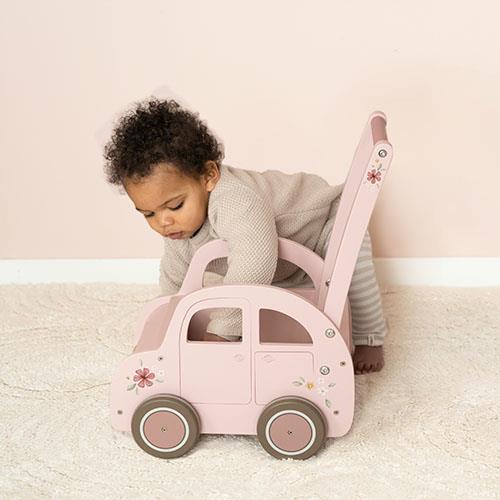Buy Little Dutch Baby Walker - Pink | for kids by Learning Bugs UK