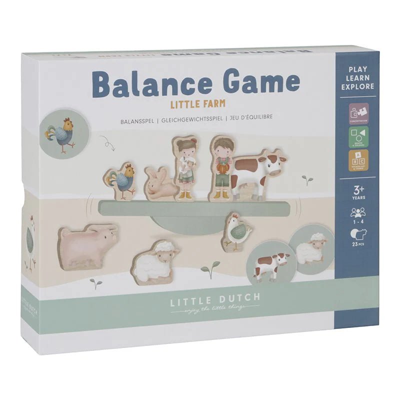 Buy Little Dutch Balance Game Little Farm | for kids by Learning Bugs UK