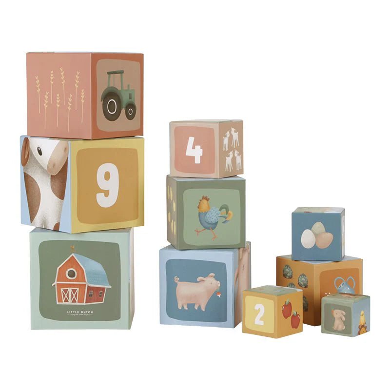 Buy Little Dutch Building Blocks Little Farm | for kids by Learning Bugs UK