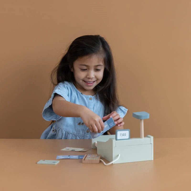 Buy Little Dutch Cash Register | for kids by Learning Bugs UK