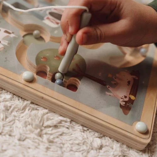 Buy Little Dutch Magnetic Maze - Little Farm | for kids by Learning Bugs UK