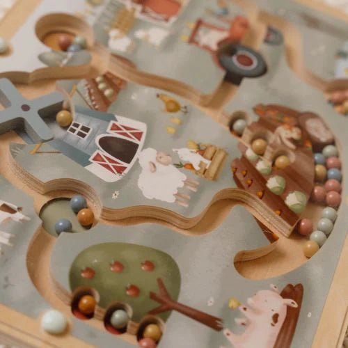 Buy Little Dutch Magnetic Maze - Little Farm | for kids by Learning Bugs UK