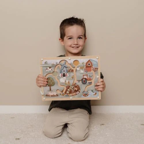 Buy Little Dutch Magnetic Maze - Little Farm | for kids by Learning Bugs UK